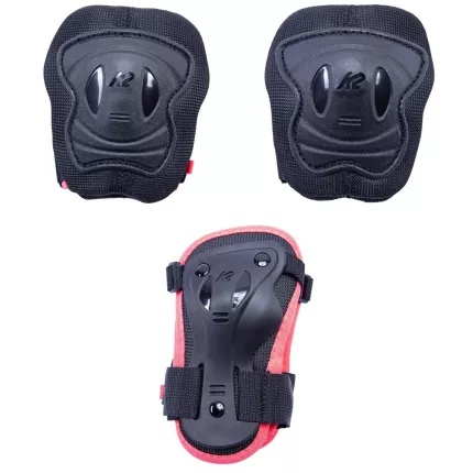 Комплект защиты для катания K2 Skates Marlee Pro Pad Set 30E1410.1.1.S чёрный, оранжевый S