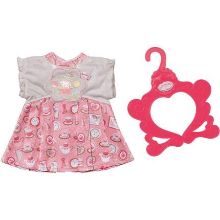 Оежда для куклы Baby Annabell Zapf Creation Платье розовое , 700-839 в ассортименте
