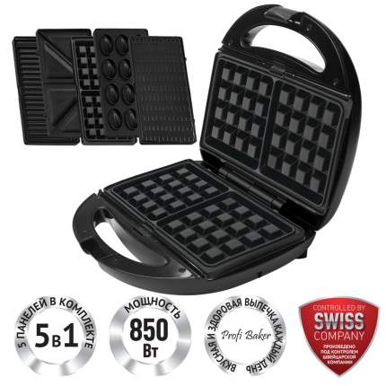 Электровафельница Polaris PST 0105 Silver/Black