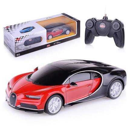 Rastar Машина на радиоуправлении 1:24 Bugatti Chiron, цвет Красный