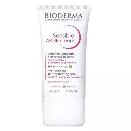 BB-крем для лица Bioderma Sensibio AR защитный, для чувствительной кожи 40 мл