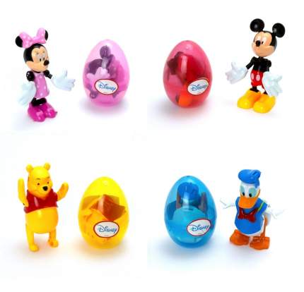 Набор игрушек-трансформеров Disney Микки, Минни, Винни Пух и Дональд Дак, 4 шт.