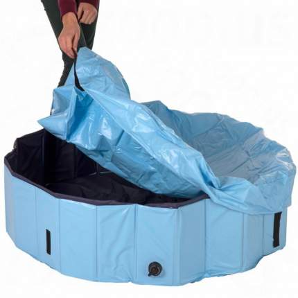 Крышка для бассейна для собак TRIXIE, светло-голубая, диаметр 120см