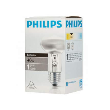 Лампа накаливания PHILIPS Spot NR63 40W E27 30°