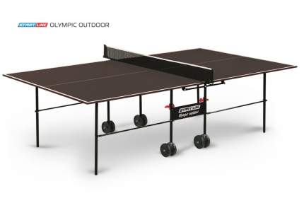Теннисный стол Start Line Olympic Outdoor коричневый