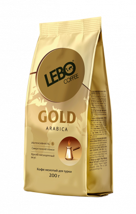Кофе молотый Lebo Gold м/у 200 г