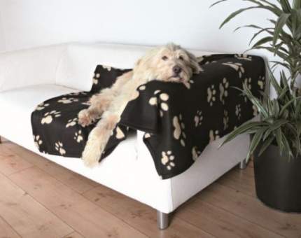 Одеяло для собак TRIXIE Barney флис, черный, 150x100 см