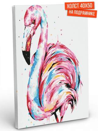 Цвет производителя: розовый, голубой, белый, Тип: раскраска по номерам на холсте   ...