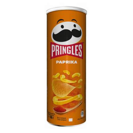 Чипсы картофельные Pringles Paprika 165 г