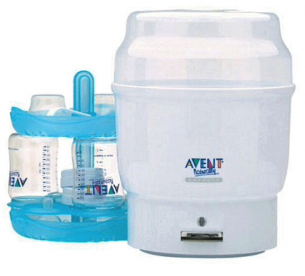 Avent naturally express steriliser hot sale instructions