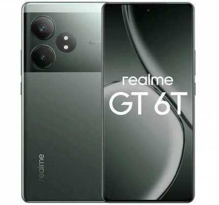 Смартфон Realme GT 6T 12/256GB Зеленый туман (rmx3853)