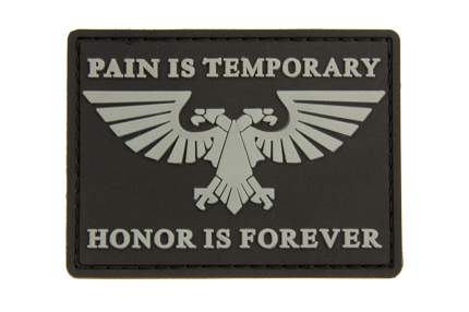 Патч TeamZlo "Pain is temporary Honor is forever Warhammer 40k" (TZ0059)