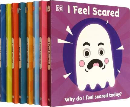 Набор из 8 книг серии First Emotions издательства Dorling Kindersley. Помогите малышу понять, что он чувствует!  ...