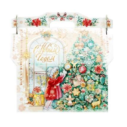 Сладкий подарочный набор Мосупак Елочка зажгись 980 г