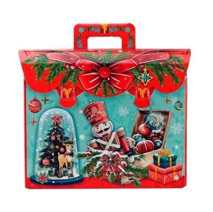 Сладкий новогодний подарок для детей Мосупак Сундук Скоро Бал 1,172 кг