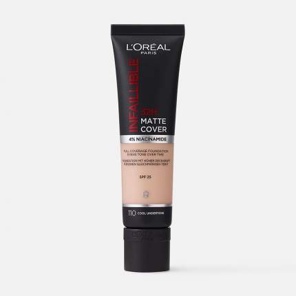Ультраматирующий тональный крем для лица L'Oreal Paris Infaillible 32h Matt Cover 110 30мл