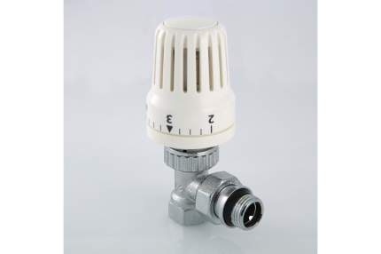 Клапан для термоголовки угловой 1/2" (1/22)+термоголовка Valtec VT.047.N.04