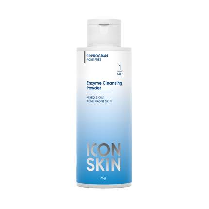 Энзимная пилинг-пудра для умывания ICON SKIN Enzyme Cleansing Powder, 75 г