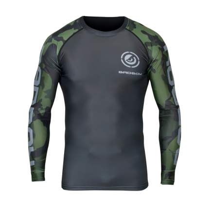 Рашгард Bad Boy Delta Long Sleeves Black-Green S