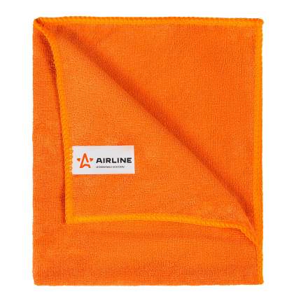 Салфетка из микрофибры оранжевая (35*40 см) AIRLINE AB-A-02