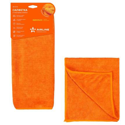 Салфетка из микрофибры оранжевая (35*40 см) AIRLINE AB-A-02