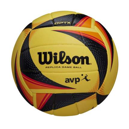 Волейбольный мяч Wilson Optx Avp Vb Replica 5 yellow/black/orange