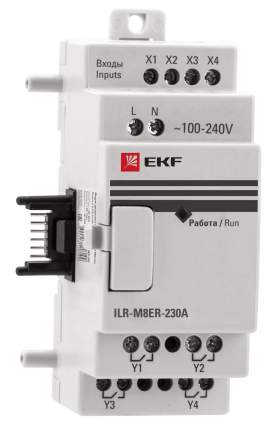 Модуль дискретного в/в EKF PROxima 4/4 230В PRO-Relay ILR-M8ER-230A