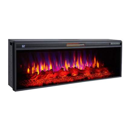 Электрокамин InterFlame FREESPACE 50 LED FX QZ, черный