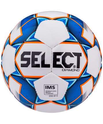 Футбольный мяч Select Diamond IMS №5 blue/orange/white