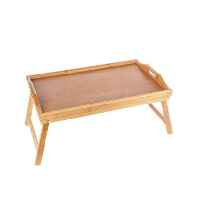 Столик для завтрака "Termico", бамбук, 50x30x23 см.