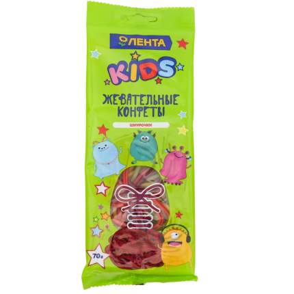 Жевательные конфеты Лента Kids Шнурочки 70 г