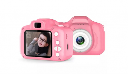 Детский фотоаппарат WellyWell (Розовый)