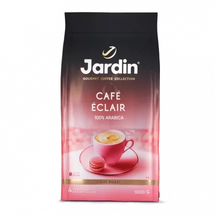Кофе натуральный Jardin Cafe Eclair зерновой, светлая обжарка, 1 кг