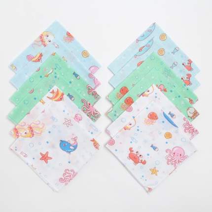 Цвет: разноцветный, Цвет производителя: разноцветный, Тип: носовой платок, Материал:   ...