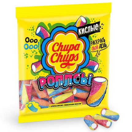 Мармелад жевательный Chupa Chups Роллсы, 150 г