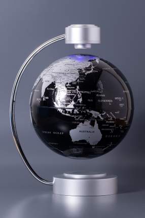 Левитирующий глобус чёрный (D-20см)   ...