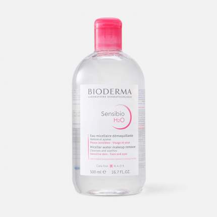 Вода мицеллярная Bioderma Sensibio H2O, для чувствительной кожи, 500 мл