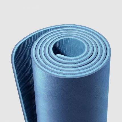 Коврик для йоги Yunmai Double-sided Yoga Mat Non-slip blue 183 см, 6 мм