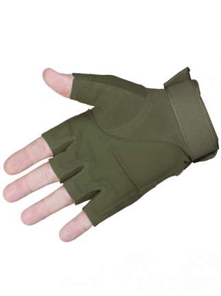 Тактические перчатки беспалые Army Tactical Gloves, 762 Gear, цвет Олива (Olive) M