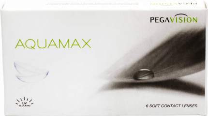 Контактные линзы Aquamax Aquamax R 8.6 6 шт.