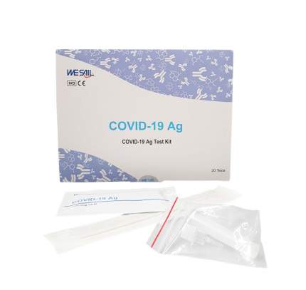 Экспресс-тест на антиген WeSail на антиген COVID-19 AG Набор на 20 тестов