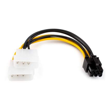 Кабель питания Molex 8980 - PCI-E 6pin, 0.15м