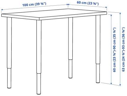Стол линнмон олов икеа