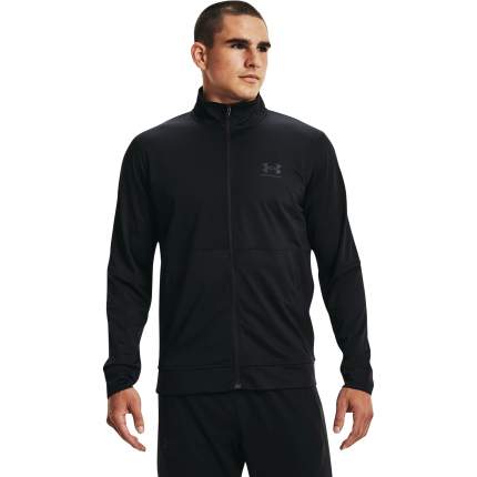 Куртка мужская Under Armour UA Pique Track Jacket, черный, L