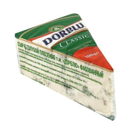 Сыр Dorblu Classic с голубой плесенью 50%, 100 г БЗМЖ