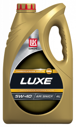 Моторное масло Lukoil Люкс SAE 5W-40 4л