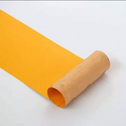 Шкурка для скейта GRIPTAPE, размер 30см х 114см, цвет желтый