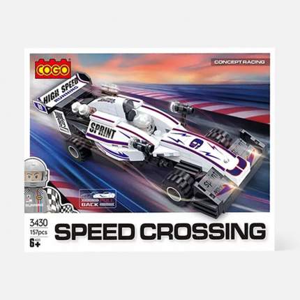 Конструктор Cogo Гоночный автомобиль 157 деталей