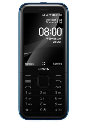 Мобильный телефон Nokia 8000 DS TA-1303 4G BLUE