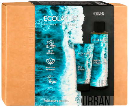 Подарочный набор ECOLATIER "Мужской URBAN MEN CARE"